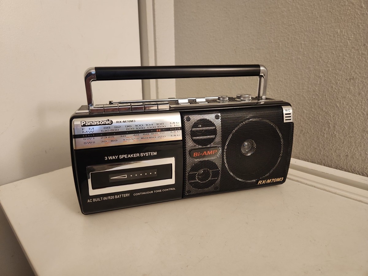 Panasonic RX-M70M3 Boombox Radio Cassette Player | eBay