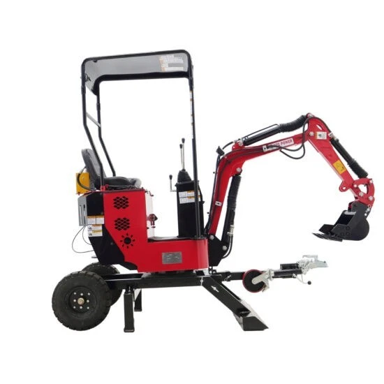 Schreitbagger / 2-Rad-Minibagger mit Benzinmotor (BZR520K) - Bild 2 von 4