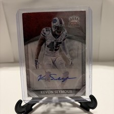 2016 Kevon Seymour RC #57 Panini Preferred Crown Royale Rookie Autographs  