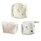 Easy to Carry Stylish Diaper Bag for Diaper Bag Bear Mummy Bag Cotton Clutch