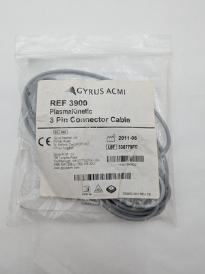 Surgical/Endoscopy PK Reusable Connector Cable(3-Pin) Gyrus ACMI 3900/714530 OEM
