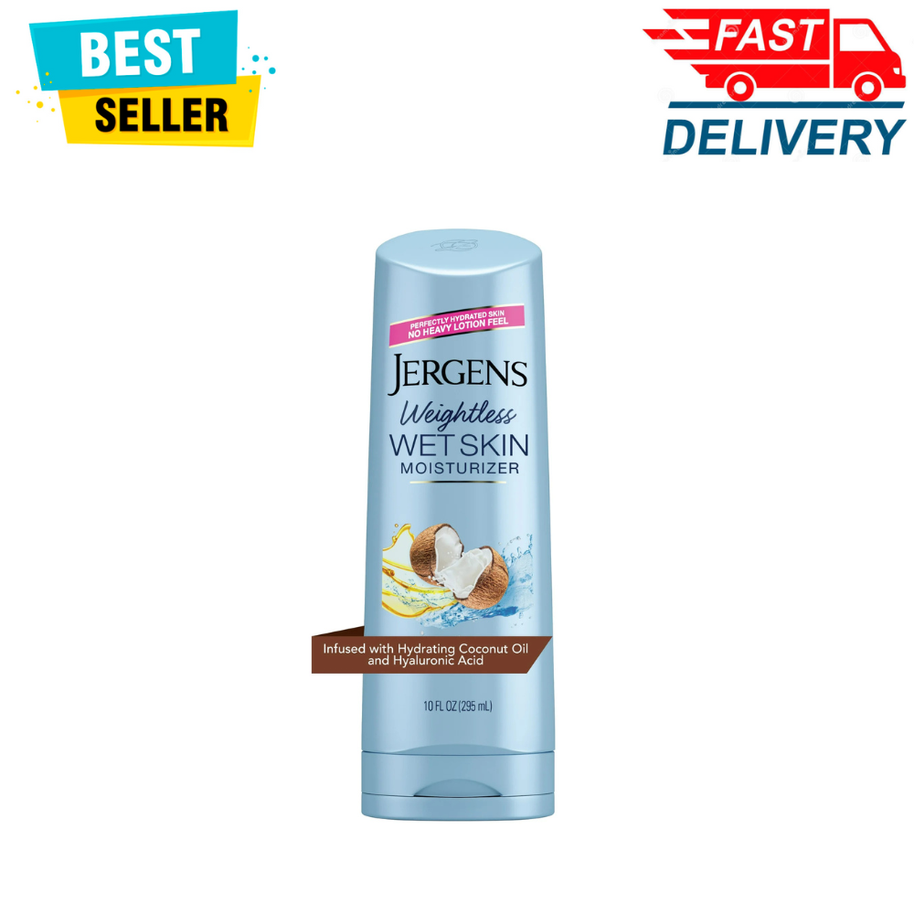 Jergens Coconut Wet Skin Moisturizer 10 oz In-Shower Lotion