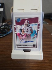 2020 Chronicles Draft Picks Donruss Jeremy Chinn RC Rated Rookie Auto Card #9. rookie card picture