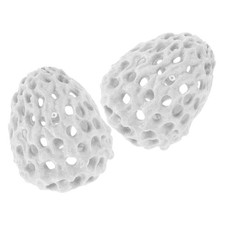 2 Pcs Pet Fish Tank Decoration Ornaments Hideout for Aquarium Breeding Cave