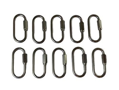 Stainless Steel 316 Quick Link 3mm 1/8 Inch Marine Grade #7351 10 PCS