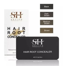 Medium Brown Hair Root Touch Up Concealer Powder Grey Root Coverage Mirror 8g