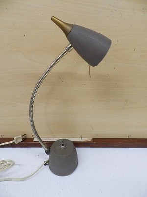 Vintage MCM Eagle Hi-Lite 340 Cone Goose Neck Table/Desk Lamp Mid Century Modern