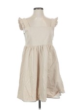 Nasty Gal Inc. Women Ivory Casual Dress 2