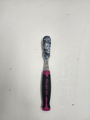 #ad NEW Snap on FHF100 Cynergy 3 8quot; 100 Tooth PINK Soft Grip Flex Ratchet NEW $175.00