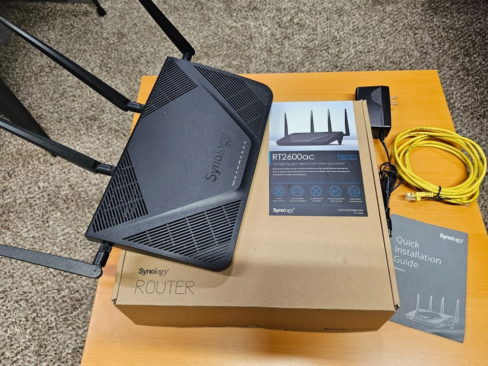 Router Gigabit Synology RT2600AC Wi-fi AC 2600 Foto 2 de 4