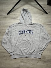 Vintage Y2K Penn State Nittany Lions Hoodie Sweatshirt Men XL Nike Center Swoosh