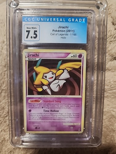 Jirachi graded PSA 7.5 for sale on eBay