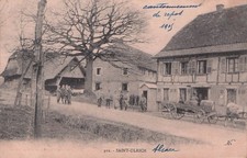 Carte postale ancienne postcard GUERRE 14-18 WW1 SAINT-ULRICH ALSACE écrite