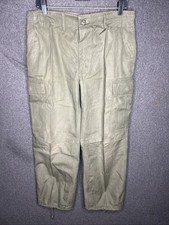 VTG Vietnam US Tropical Combat Trousers Jungle Pants Ripstop OG 107 Medium Short