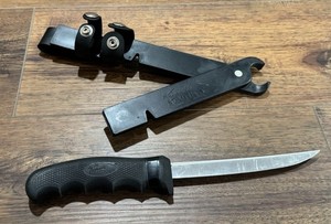 Cutco Fisherman's Solution Fillet Knife Adjustable Sheath Made in USA