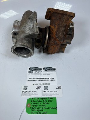 OEM 2000-2002 Dodge Ram 5.9L 24V Cummins HY35W Holset Turbo
