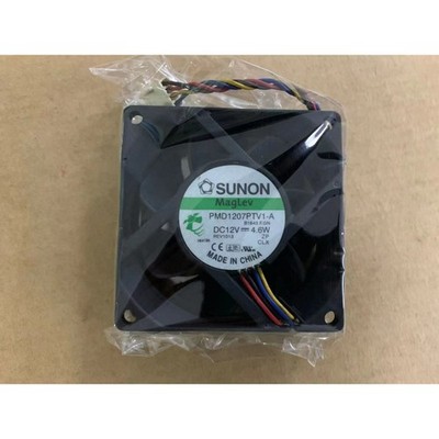 For SUNON PMD1207PTV1-A 12V 4.6W 7CM 7025 4-Wire PWM Cooling Fan