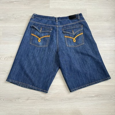 Vintage 90s 2000s Dark Blue Denim Pj Mark Y2K Jorts Shorts Jean