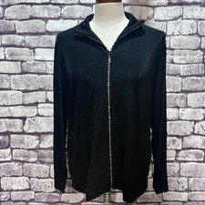 Chico's Travelers NWT Black Jacket Size M