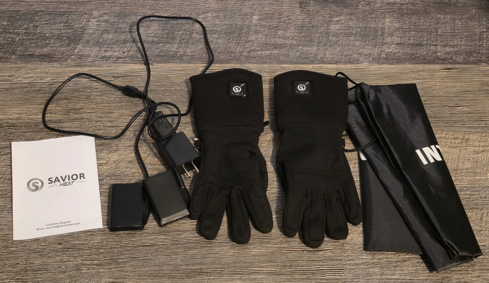 SAVIOR HEAT Gloves, Rechargeable Electric Heated Size XXS
