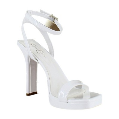 Jessica Simpson Adonia Womens Heels Bright White | eBay