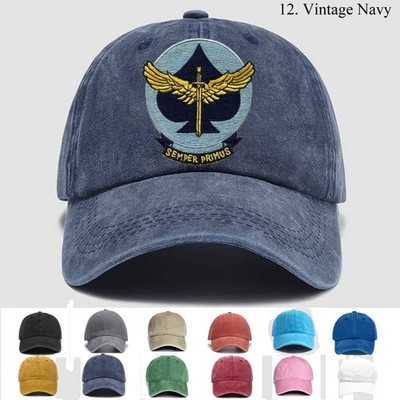 Customized Embroidered Hat 436th Fighter Bomber Squadron, Trucker Hat, Gift Idea