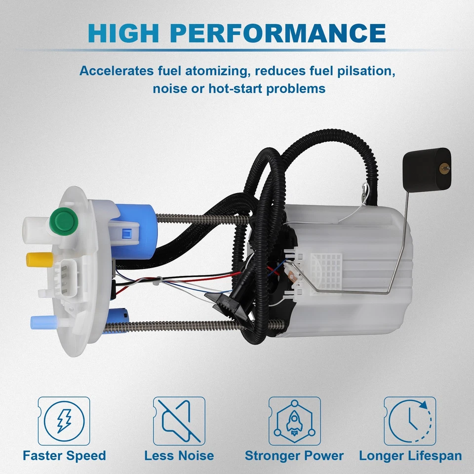 Conjunto de bomba de combustible eléctrica para Saturn Vue V6 2008-2009 3,6 L AWD lado izquierdo Foto 3 de 4