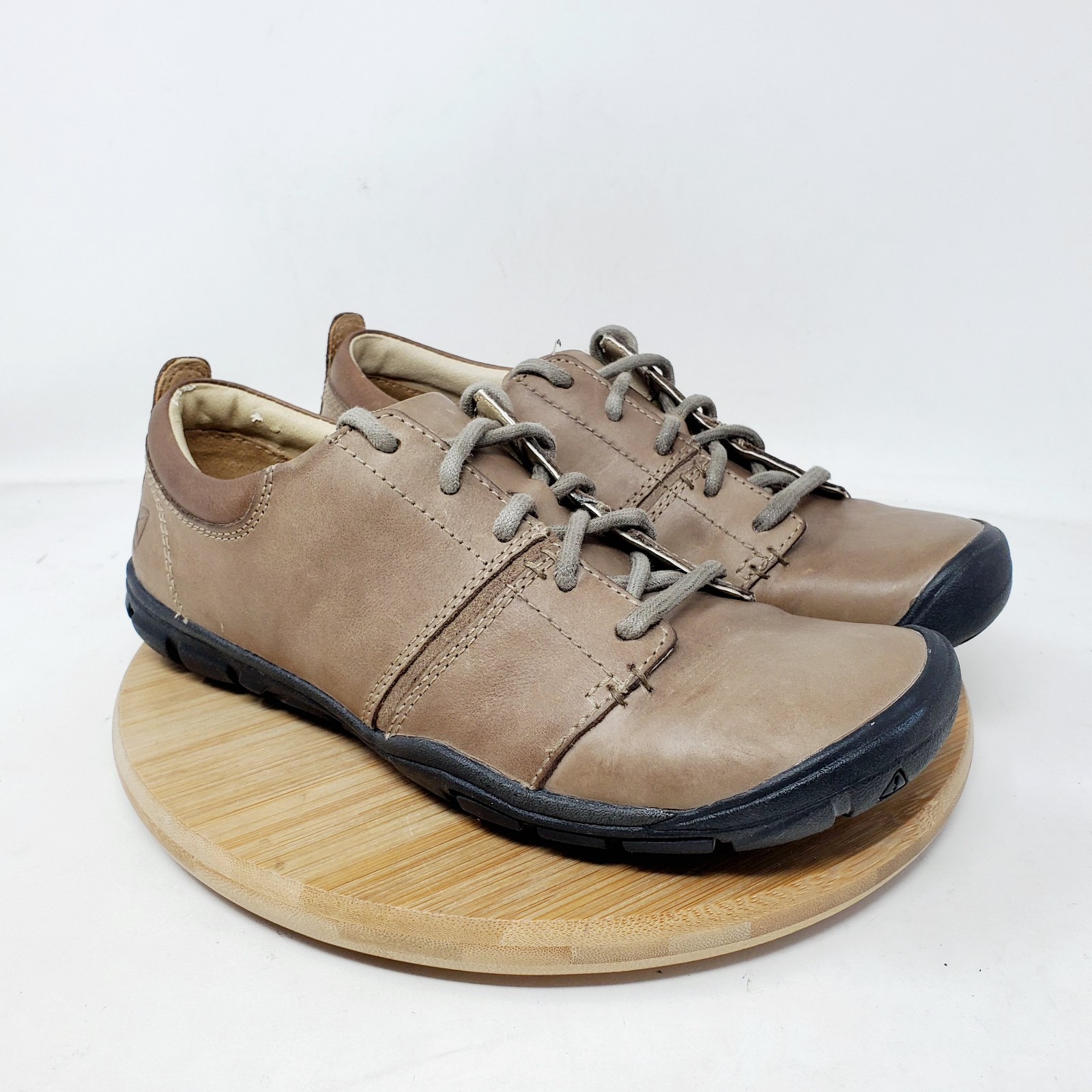 Scarpe KEEN Delancey donna 7 marroni pelle stringate basse casual comode sneaker