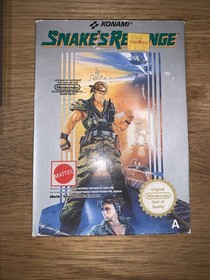 Snake&rsquo;s Revenge NES PAL (Boxed And Disc Holder) Nintendo Konami Games No Manual