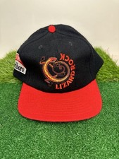 VTG 90s Marlboro Adventure Team Lizard Rock Logo Strap Hat Cap Black Red Unworn