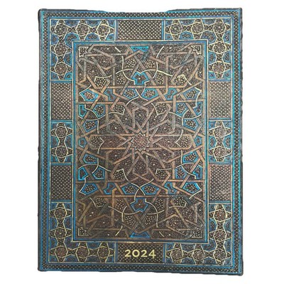 2024!!! Paperblanks Midnight Start 12 Monat Ultra Flexi Neu OVP Notizbuch Wochen