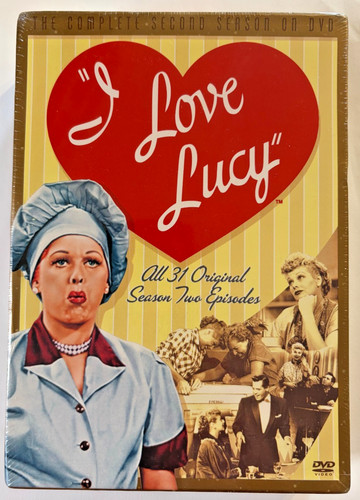 I Love Lucy DVD Box Set All 31 Original Season Two Episodes Brand New