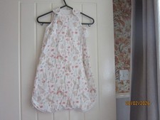 PETER RABBIT BABY SLEEPING BAG  0/6 MONTHS  CREAM PINK  BLUE GEORGE 18LB / 8KG