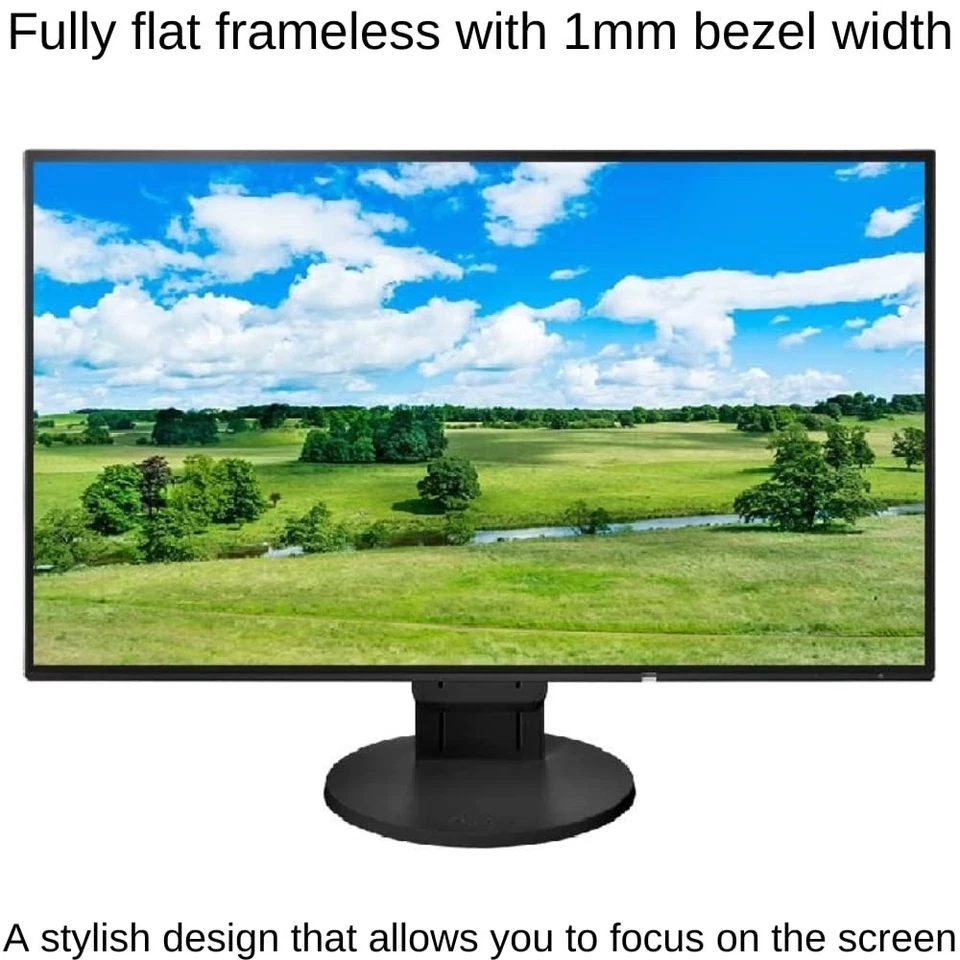 Eizo FlexScan LED LCD 24.1" Professional IPS Monitor 1920 x 1200 (EV2456FX-BK) - Image 2 of 4