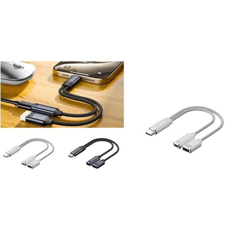 Benutzerfreundlicher USB C OTG Adapter mit 100W PD Schnellladefunktionalität - Afbeelding 10 van 14