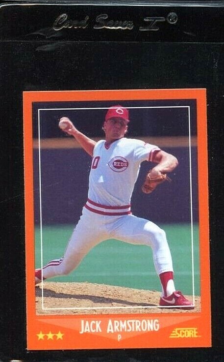 1988 SCORE TRADED GLOSSY #78T JACK ARMSTRONG ROOKIE RC CINCINNATI