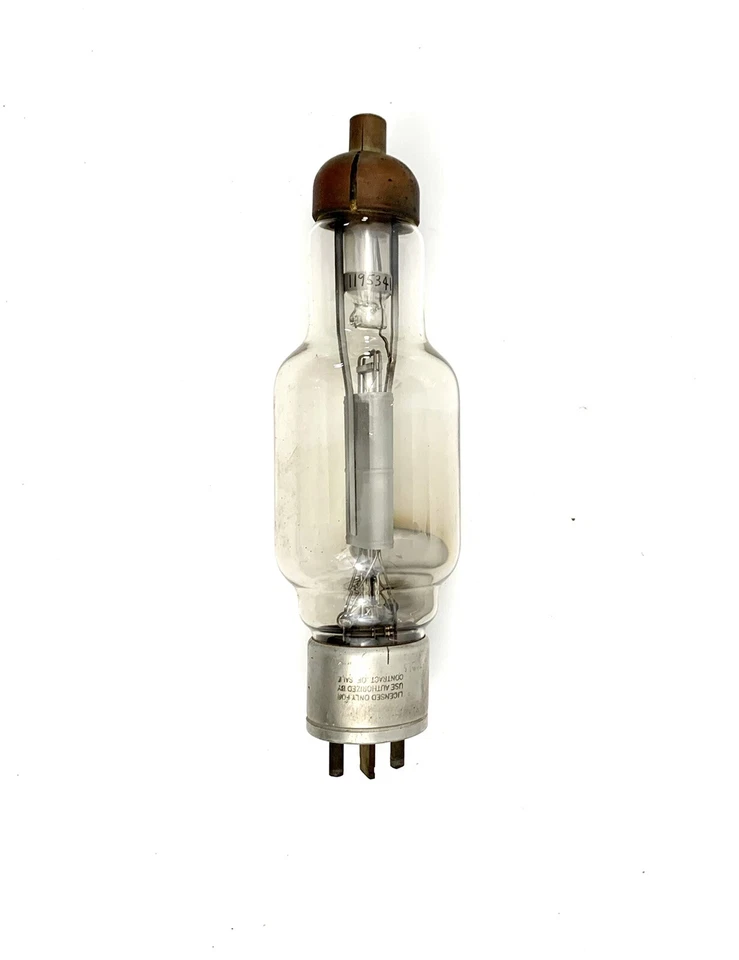 AT&T Vintage Bulb in Original Box AT&T Western Electric Radiotron UV Transmitter - Image 3 of 4