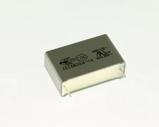 50x 1uF 300V Radial Metallized Film Polypropylene Suppression Box Capacitor AC