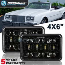 Coppia Fari LED 4X6" DRL Hi-Lo Beam per Buick Electra LeSabre Regal Riviera