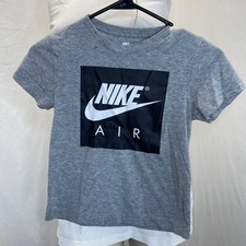 Nike Boys' 100 Cotton 7 Size Tops, Shirts  T-Shirts for Boys Color Grey
