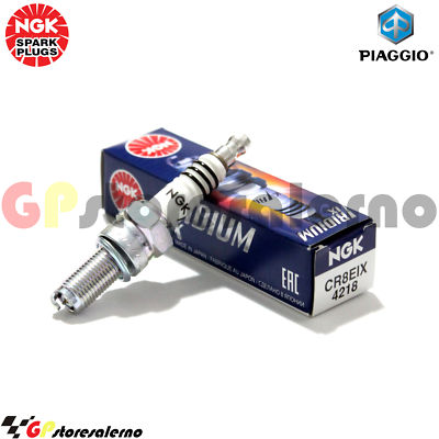 Bougies NGK CR8EIX Iridium Pour Piaggio X9 200 2002-2003 - Neuf Avec étiquettes