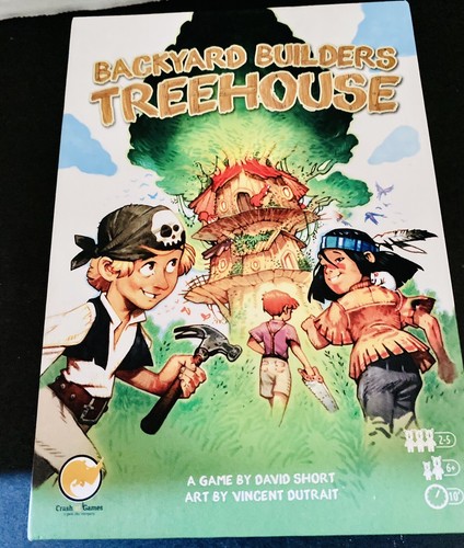 BACKYARD BUILDERS TREEHOUSE Kartenbau Spiel komplett 2016 Crash Games - Bild 4 von 5