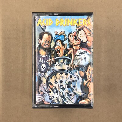 ACID DRINKERS Cassette Tape DIRTY MONEY DIRTY TRICKS 90s POLISH METAL THRASH