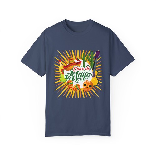 Cinco de Mayo Unisex T-Shirt | Colorful Mexican Fiesta Tee - Picture 146 of 213