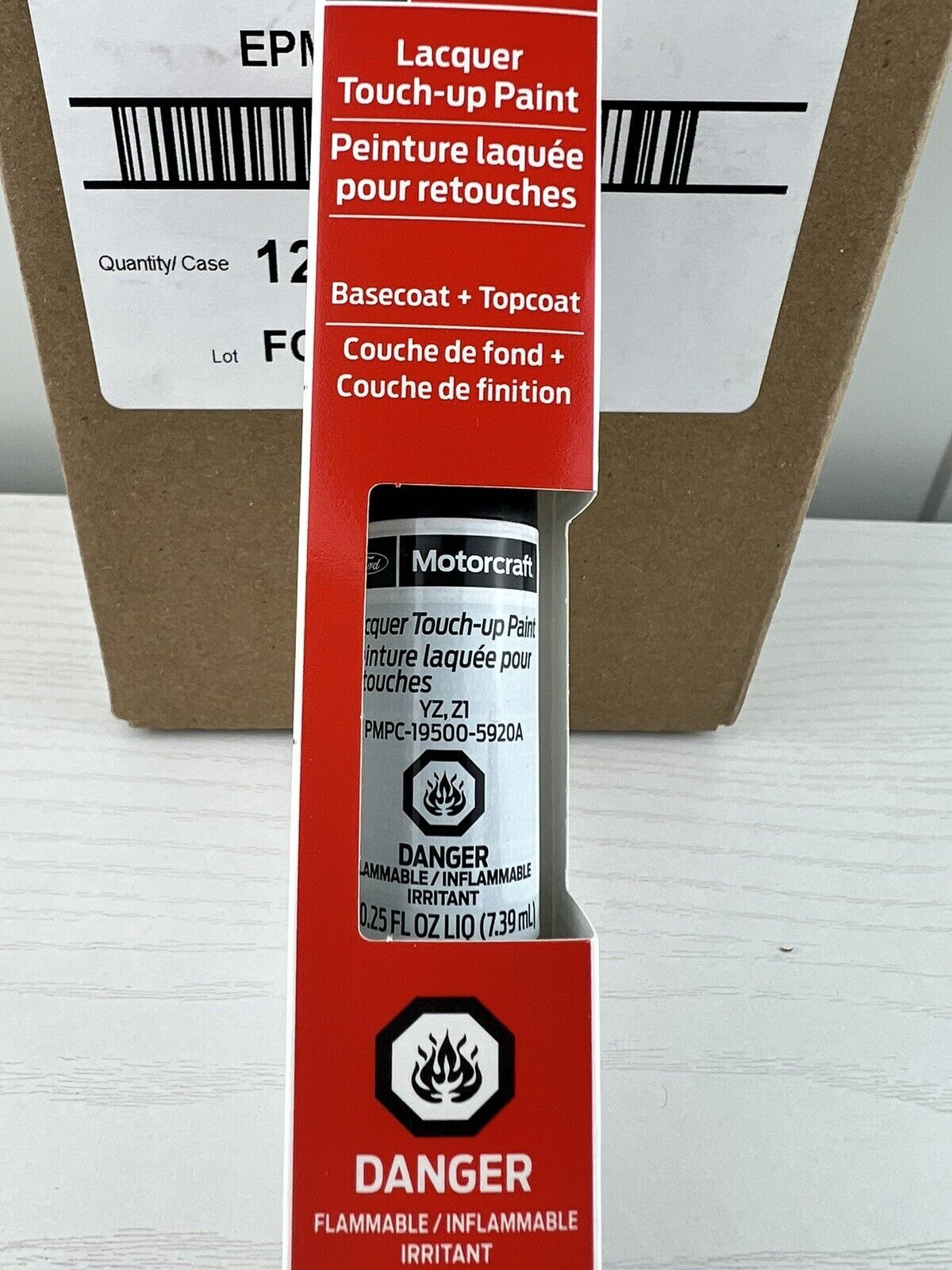 OEM NEW Ford Oxford White Touch Up Paint Pen Clear Coat YZ Z1 Y0