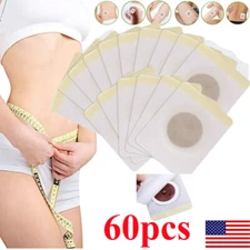 60PCS Slim Patch Weight Loss Slimming Diets Pads Detox Burn Fat Adhesive USA