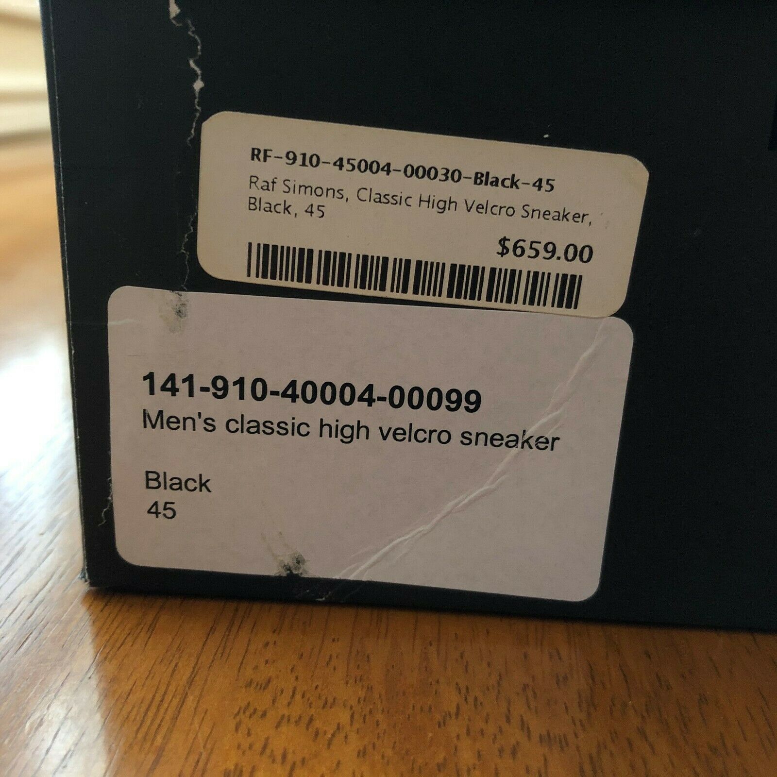 100% Authentic RAF SIMONS Adjustable High Sneaker… - image 8