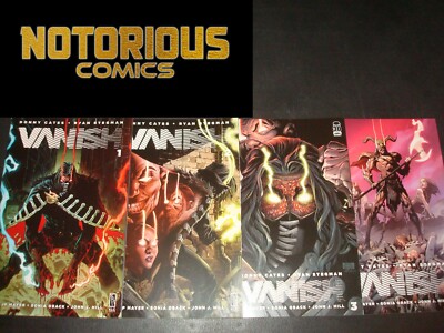 Vanish 1 2 3 4 Complete Comic Lot Run Set Cates Stegman Image EXCELSIOR BIN