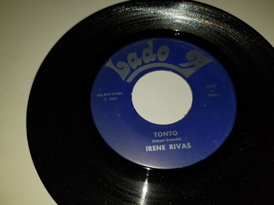 IRENE RIVAS En Donde Vine / Si Tu Te Vas LADO A 5003 45 VINYL RECORD 7'' TEJANO
