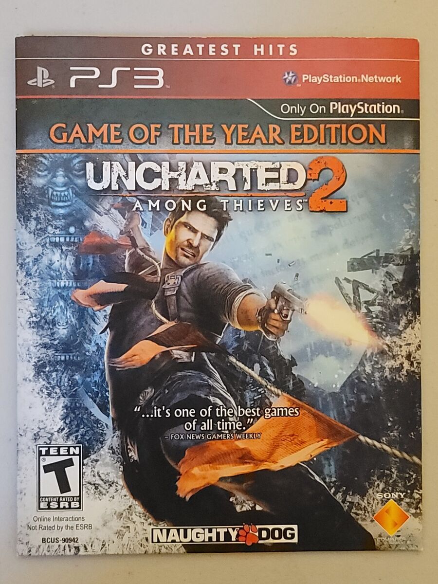  UNCHARTED 2: Among Thieves - Game of The Year Edition